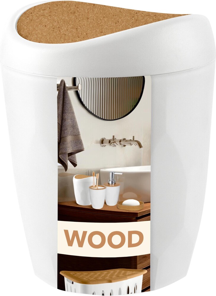 Контейнер для мусора Keeplex Wood 1л KL500310624