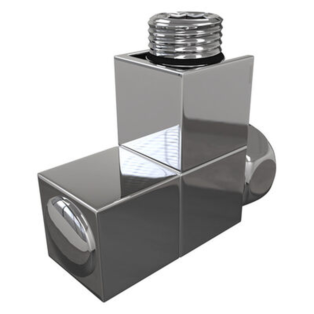 Вентиль угловой КВАДРО 3/4х1/2 г/ш (квадратный)