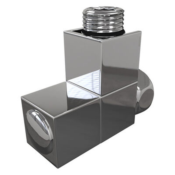 Вентиль угловой КВАДРО 3/4х1/2 г/ш (квадратный)