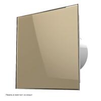 Вентилятор накладной ERA D100 AEON 4C TURBO обр.клапан DICITI (панель в комплект не входит)