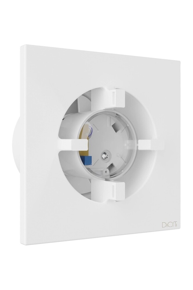 Вентилятор накладной ERA D125 AEON 5C TURBO обр.клапан DICITI (панель в комплект не входит)