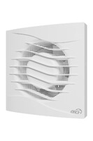 Вентилятор накладной ERA D100 REST 4S C сетка обр.клапан