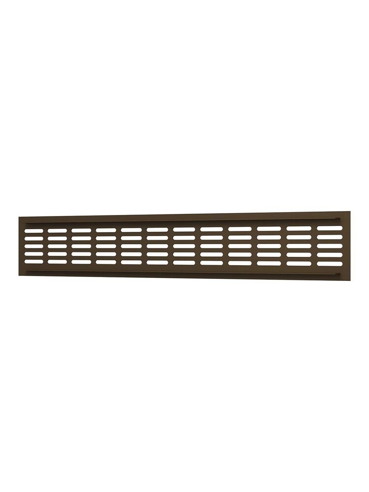 Решетка вентиляционная ERA 4808DP Al Dark bronze сетка переточная 480х80 БРОНЗА