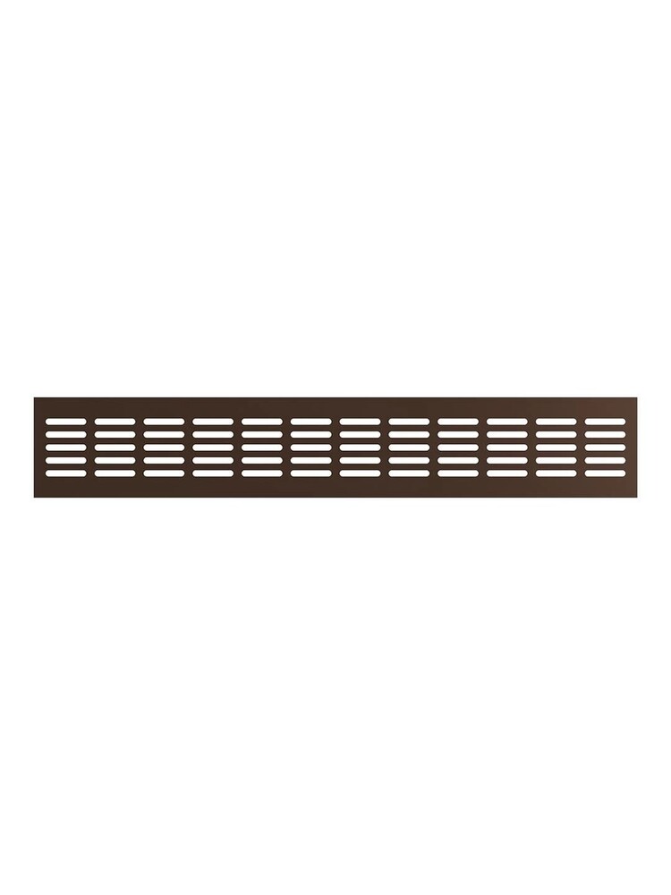 Решетка вентиляционная ERA 4808DP Al Dark bronze сетка переточная 480х80 БРОНЗА