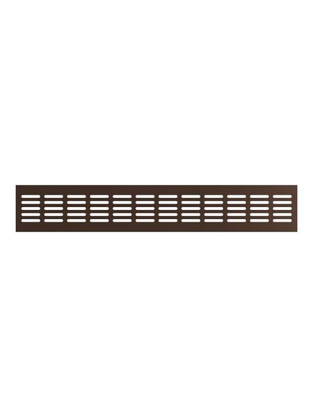 Решетка вентиляционная ERA 4808DP Al Dark bronze сетка переточная 480х80 БРОНЗА