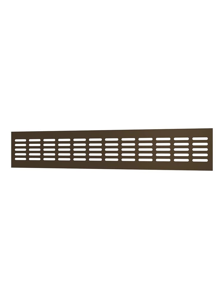 Решетка вентиляционная ERA 4808DP Al Dark bronze сетка переточная 480х80 БРОНЗА
