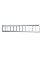 Решетка вентиляционная ERA 4808DP Al Silver сетка переточная 480х80 СЕРЕБРО