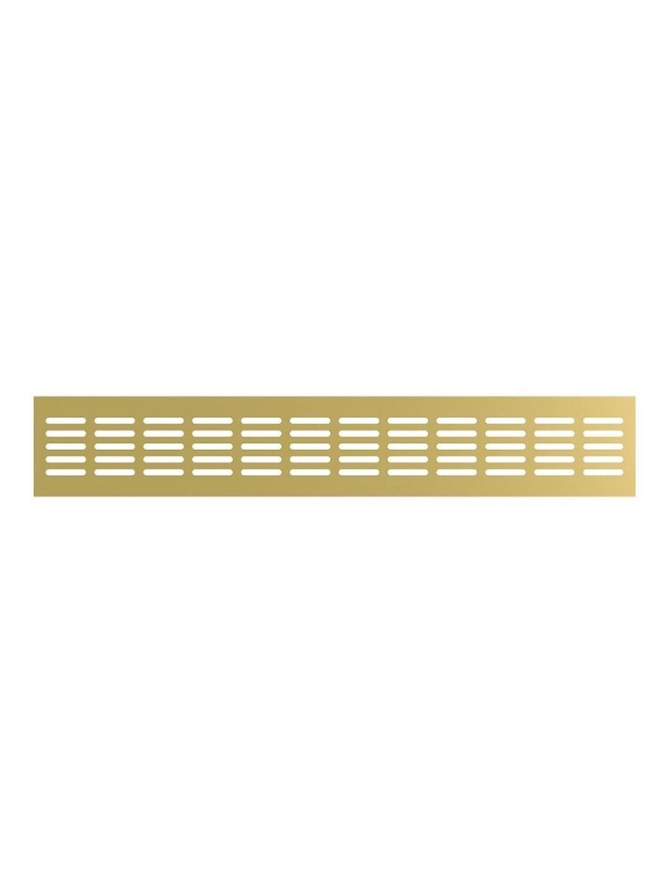 Решетка вентиляционная ERA 4808DP Al Champagne сетка переточная 480х80 ШАМПАНЬ