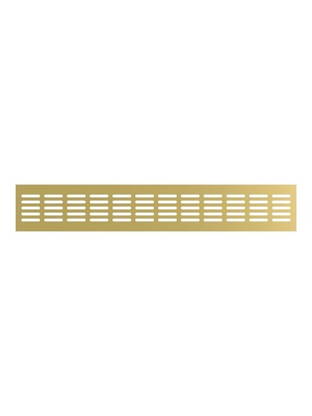 Решетка вентиляционная ERA 4808DP Al Champagne сетка переточная 480х80 ШАМПАНЬ