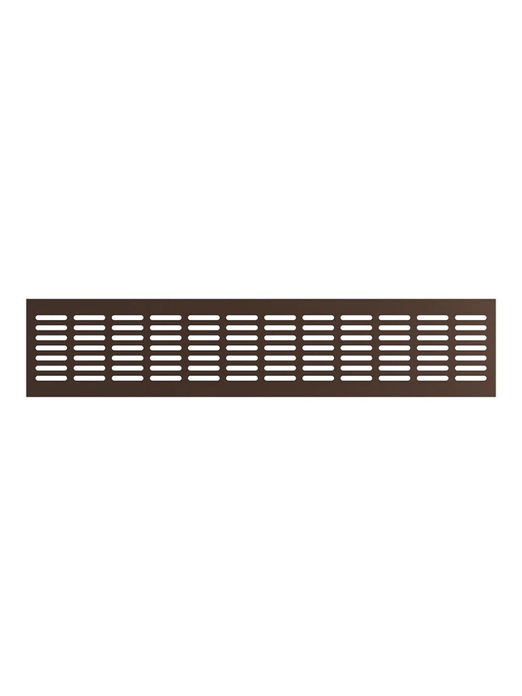 Решетка вентиляционная ERA 4810DP Al Dark bronze сетка переточная 480х100 БРОНЗА