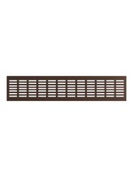 Решетка вентиляционная ERA 4810DP Al Dark bronze сетка переточная 480х100 БРОНЗА