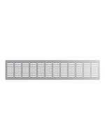 Решетка вентиляционная ERA 4810DP Al Silver сетка переточная 480х100 СЕРЕБРО