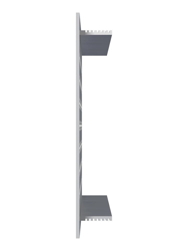 Решетка вентиляционная ERA 4810DP Al Silver сетка переточная 480х100 СЕРЕБРО