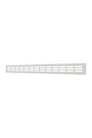 Решетка вентиляционная ERA 5004DP AL Silver переточная 500x42 СЕРЕБРО