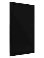 Люк ревизионный ERA LN фланец 150х300 нажимной 172х322 пластик EVECS (L1530N black) ЧЁРНЫЙ