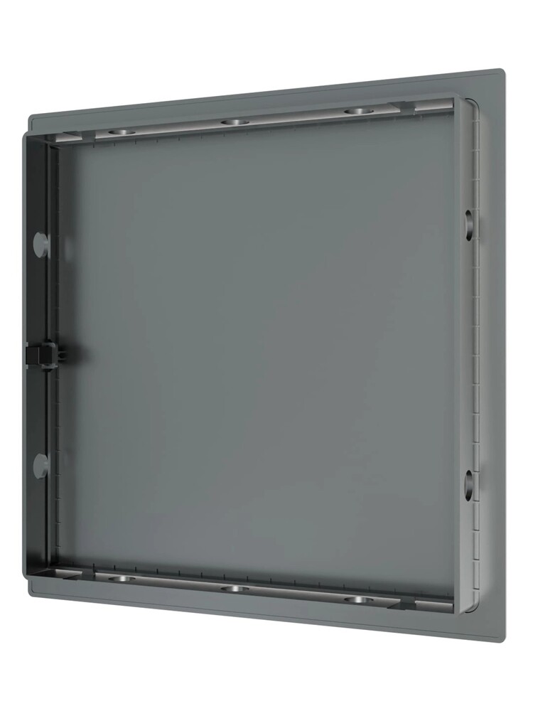 Люк ревизионный ERA LN фланец 200x200 нажимной 224х224 пластик EVECS (L2020N gray) СЕРЫЙ