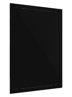 Люк ревизионный ERA LN фланец 200х300 нажимной 223х323 пластик EVECS (L2030N black) ЧЁРНЫЙ