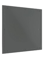Люк ревизионный ERA LN фланец 300х300 нажимной 327х327 пластик EVECS (L3030N gray) СЕРЫЙ