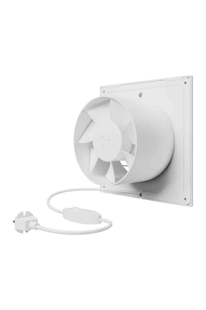 Вентилятор AURAMAX A 5-01 осевой вытяжной с вилкой и выключателем d=125