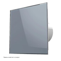 Вентилятор накладной ERA D100 AEON 4C обр.клапан DICITI (панель в комплект не входит)