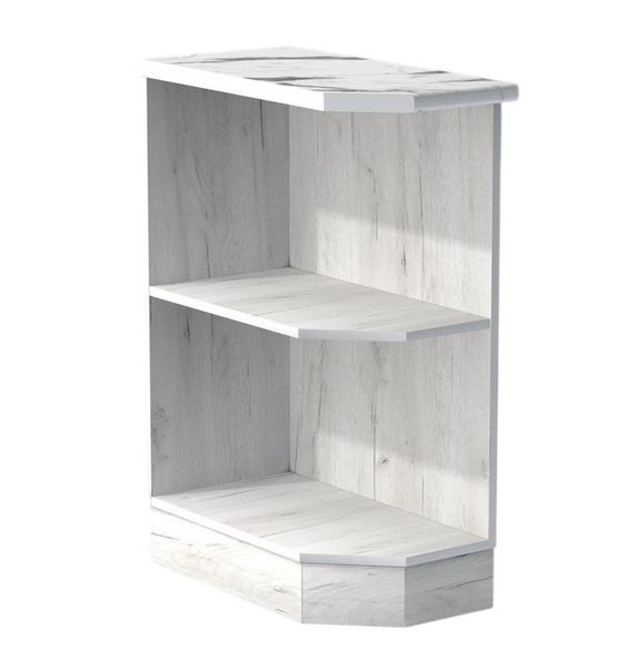 Стол-полка 300 левый цвет Дуб крафт белый столешница Гранит белый SANTREK HOME (ЛДСП)