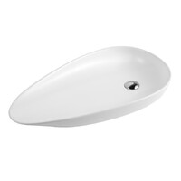 Раковина накладная HOLLER K-6472-76 (760*425*130мм), белая