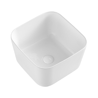 Раковина накладная HOLLER K-6435 (375*375*240мм), белая