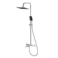 Тропическая душевая система RUSH Socotra (ST4235-60) термостатическая с изливом, хром