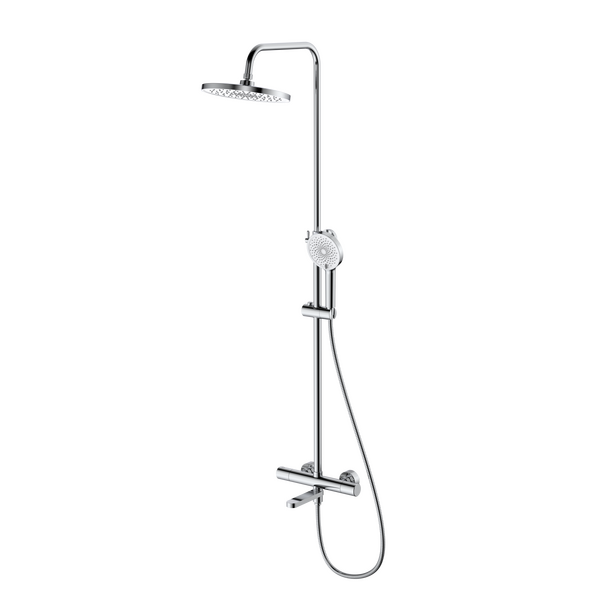 Тропическая душевая система RUSH Socotra (ST4235-70) термостатическая с изливом хром