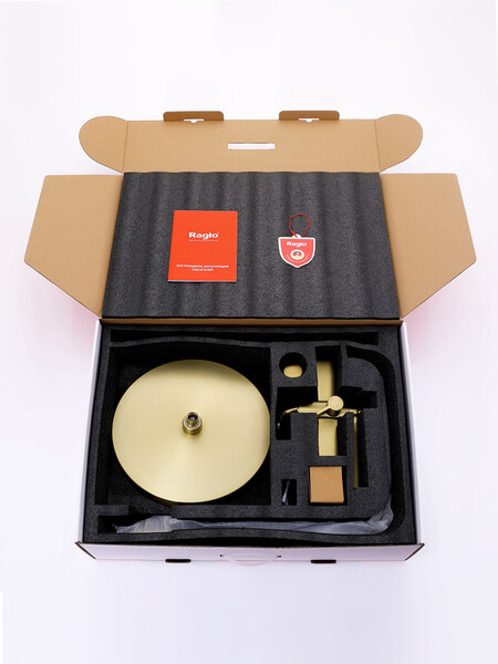 R07.24.03 Душевая система для ванны и душа RAGLO (золотой сатин)