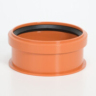 110 заглушка наруж. на гладкий конец трубы