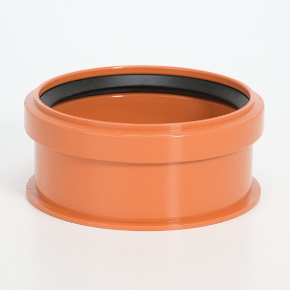 110 заглушка наруж. на гладкий конец трубы