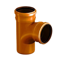 110 тройник на 110 угол 87 наруж (РАДИУСНЫЙ)