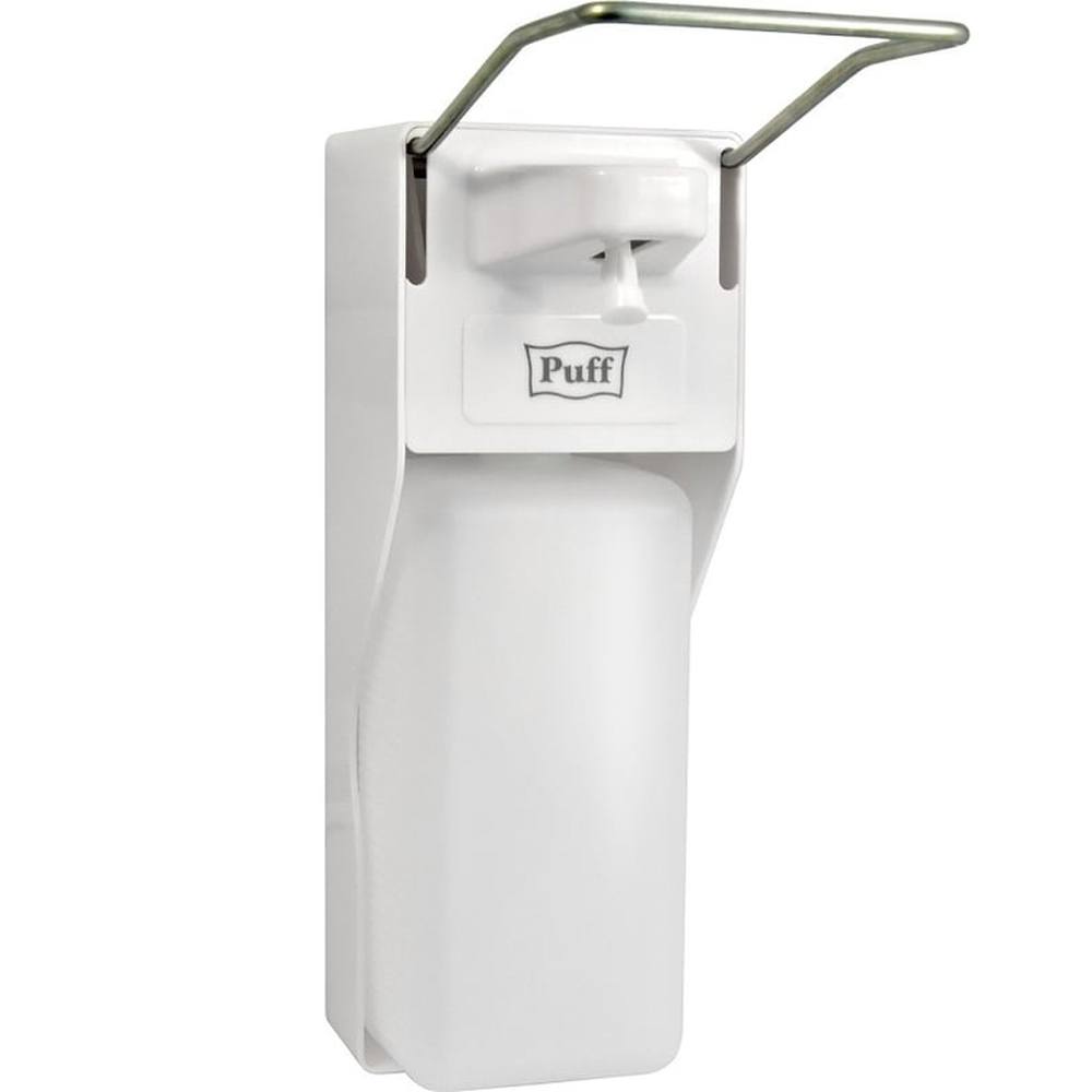 Дозатор для жидкого мыла и дез. растворов ЛОКТЕВОЙ Puff-8197 1л , пластик. 