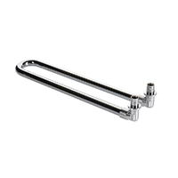 Угловой аксиальный фитинг VALTEC, с хромированной латунной трубкой двойной 16(2,2)х15 L 300 мм VTm.481.DC.001615	