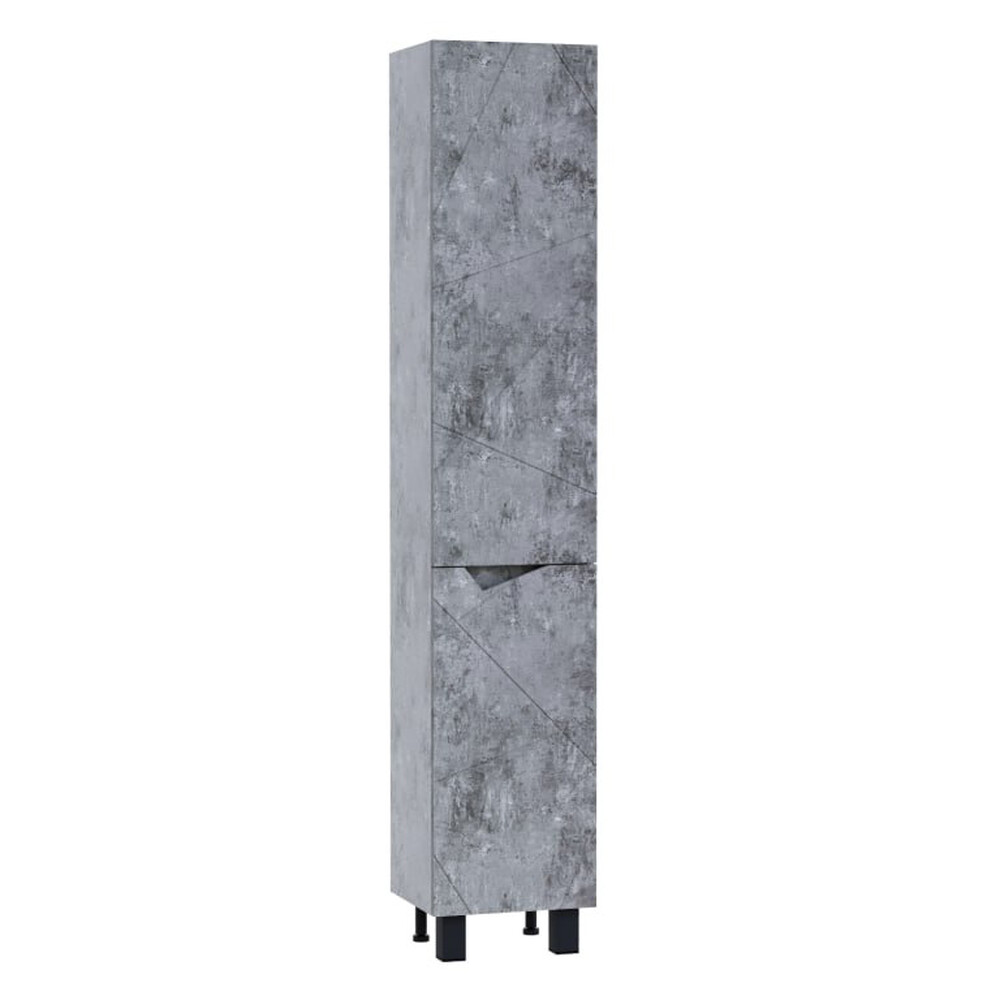 Пенал SANTREK HOME "Джой-35" (Бетон светлый) 2 двери Правый 350х1872х320