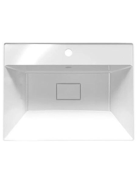 Умывальник "Paola Torino 60" (литьевой мрамор, 600х450х155) в комплекте с выпуском и переливом г. Ульяновск