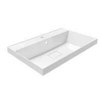 Умывальник "Paola Torino 70" (литьевой мрамор, 700х450х155) в комплекте с выпуском и переливом г. Ульяновск