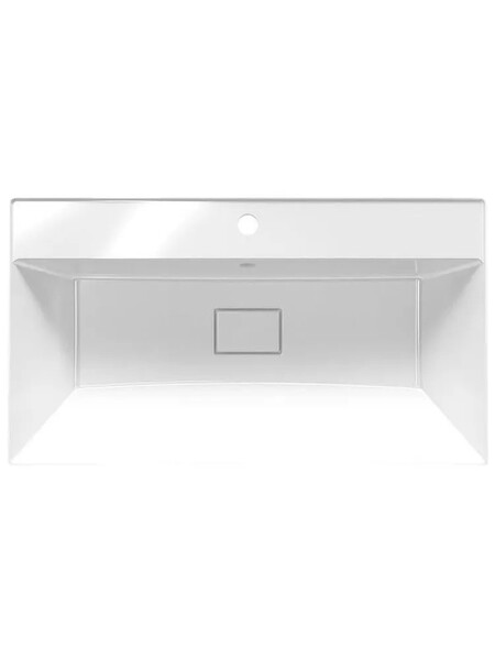 Умывальник "Paola Torino 80" (литьевой мрамор, 800х450х155) в комплекте с выпуском и переливом г. Ульяновск