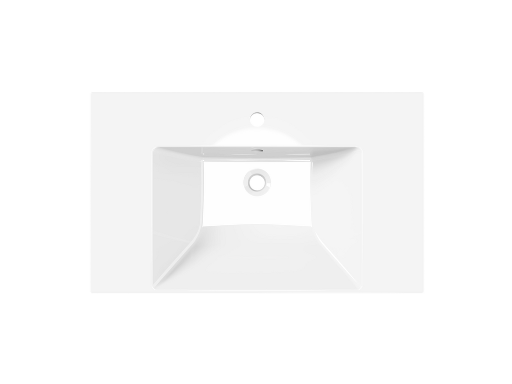 Умывальник "Paola Amaretto 80" (литьевой мрамор, 805х485х165) в комплекте с выпуском и переливом г. Ульяновск