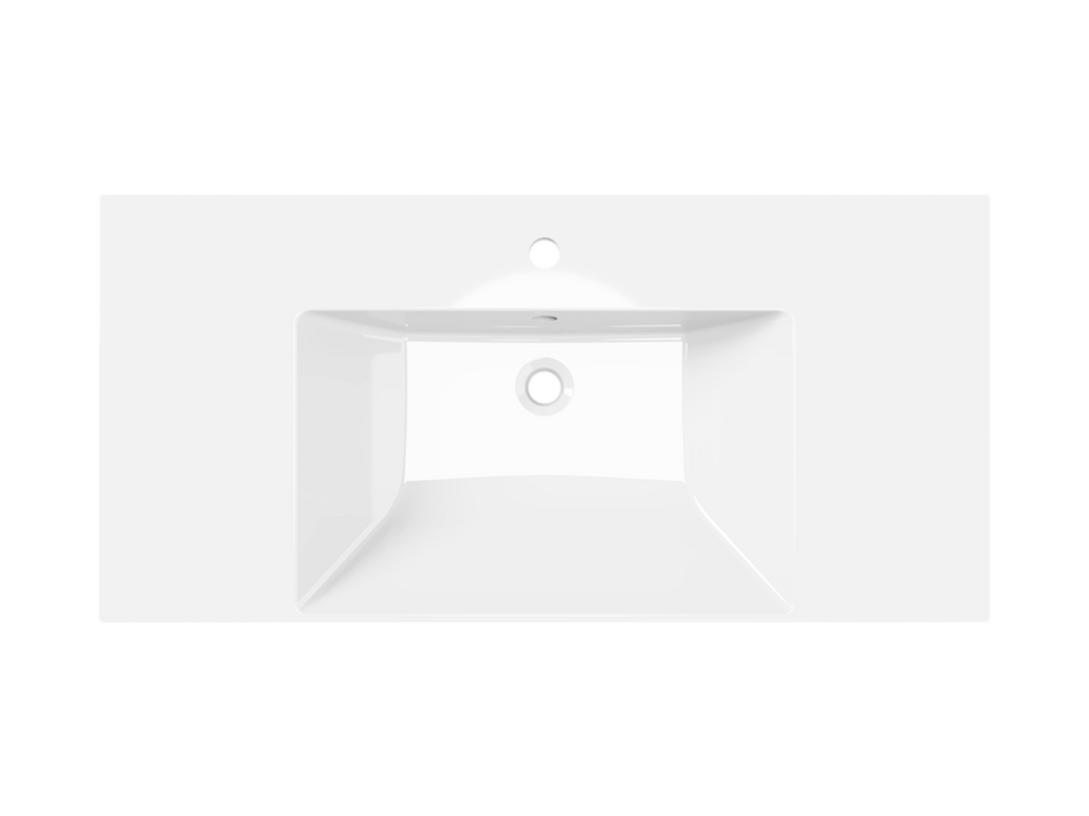 Умывальник "Paola Amaretto 100" (литьевой мрамор, 1010х485х165) в комплекте с выпуском и переливом г. Ульяновск