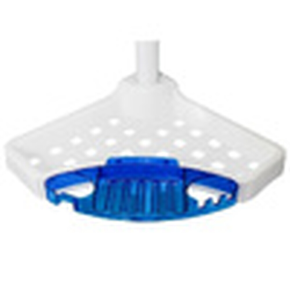 Полка угловая для в/к Prima Nova №07 белая размер 25х25х135-260 см