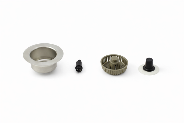 Сетка-фильтр с нажимным механизмом для кух мойки из нерж SANTREK AQUA (выпуск 3 1/2)