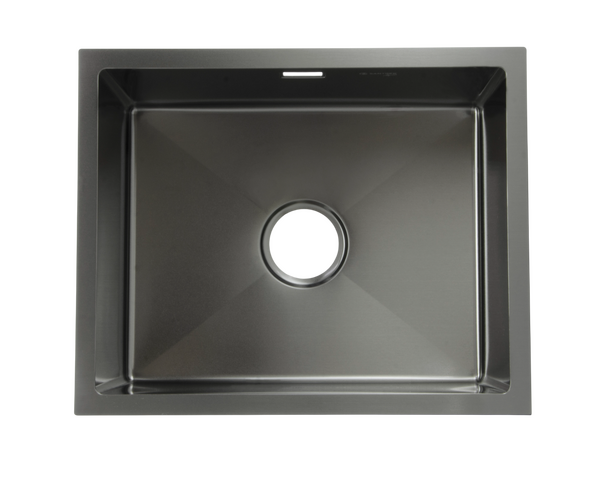 Мойка нерж врезная SANTREK AQUA PRO 540х440х220 т 3,0 ГРАФИТ D5444HB ПОДСТОЛЬНЫЙ и ОБЫЧНЫЙ МОНТАЖ (+ сифон )
