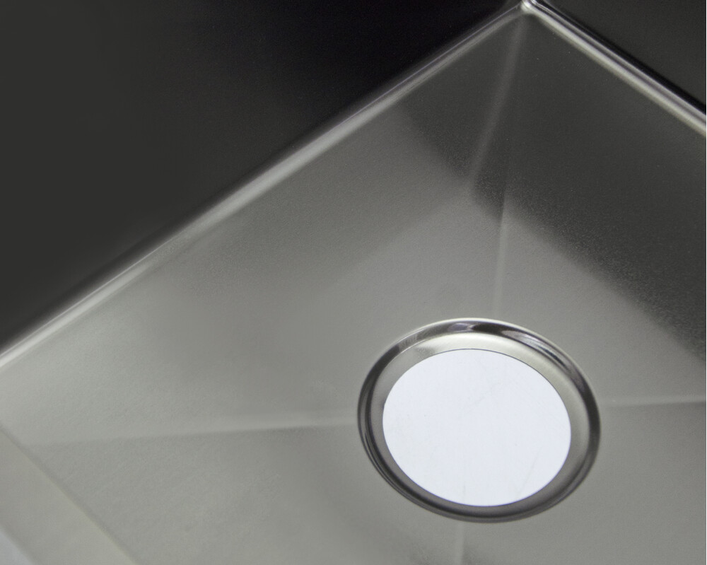 Мойка нерж врезная SANTREK AQUA PRO 540х440х220 т 3,0 ГРАФИТ D5444HB ПОДСТОЛЬНЫЙ и ОБЫЧНЫЙ МОНТАЖ (+ сифон )