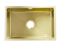 Мойка нерж врезная SANTREK AQUA PRO 650х440х220 т 3,0 ЗОЛОТО D6544HG ПОДСТОЛЬНЫЙ и ОБЫЧНЫЙ МОНТАЖ (+ сифон )