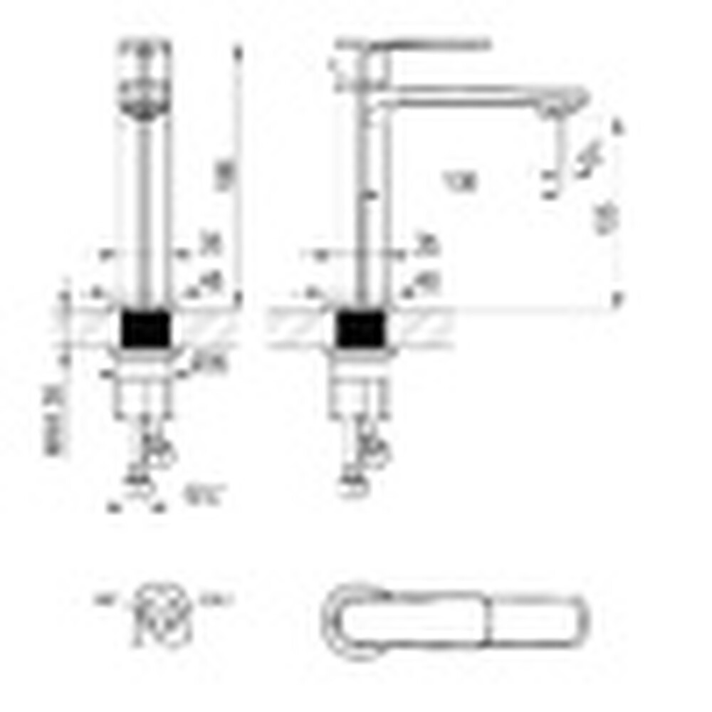 LMF-1014B-C Melior Смеситель для раковины, одноручный, латунь, хром LEMARK