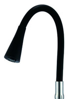 Гусак гибкий для кухни SAVOL 1/2″ черный S-MCG01