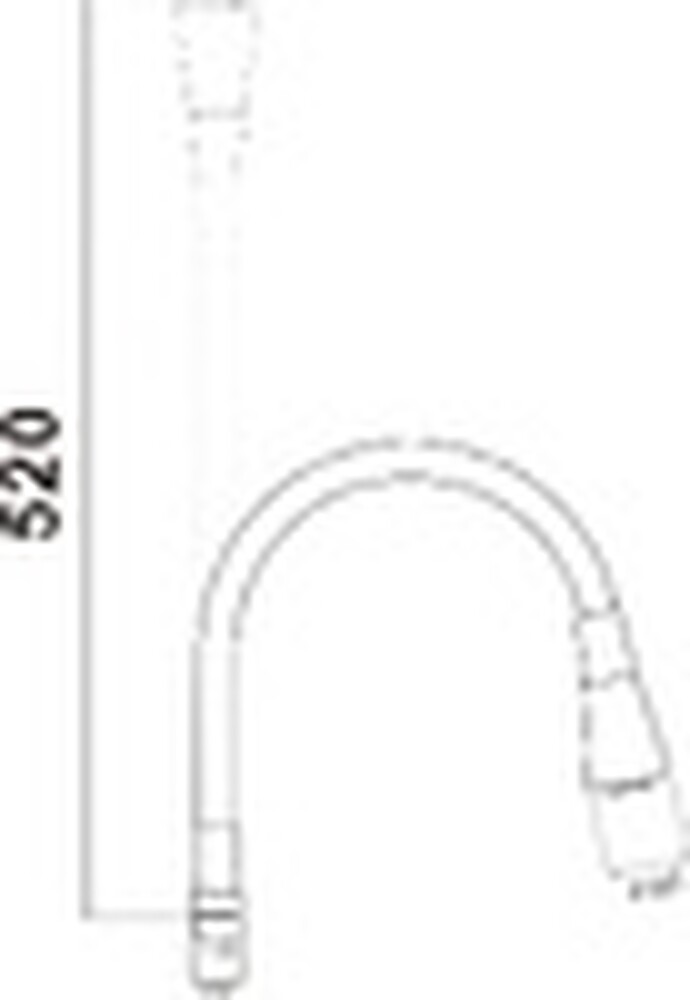 Гусак гибкий для кухни SAVOL 1/2″ серый S-MCG04