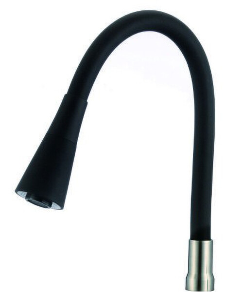 Гусак гибкий для кухни SAVOL 1/2″ сатин/черный S-MCG01L